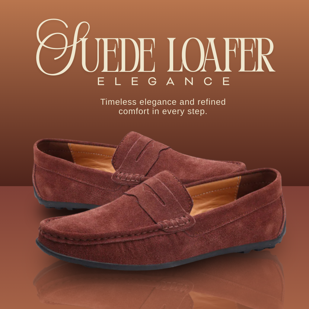 Suede Loafer Elegance